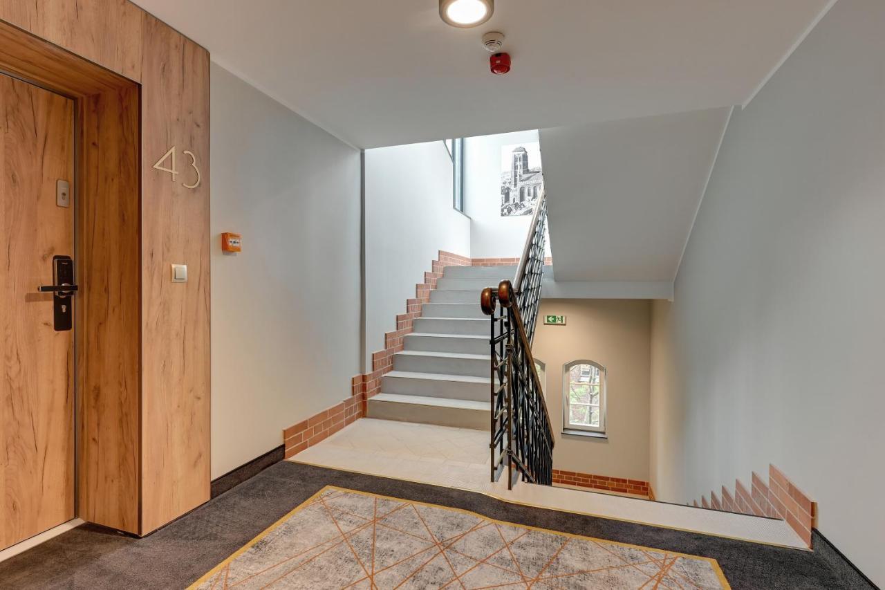 Waterlane Vintage - Fitness & Parking By Downtown Apartments Gdańsk Exteriör bild