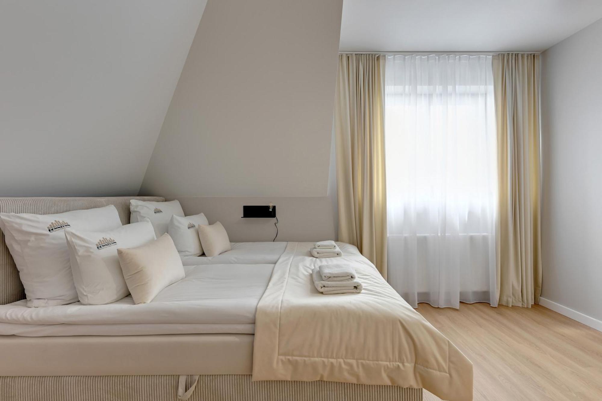 Waterlane Vintage - Fitness & Parking By Downtown Apartments Gdańsk Rum bild