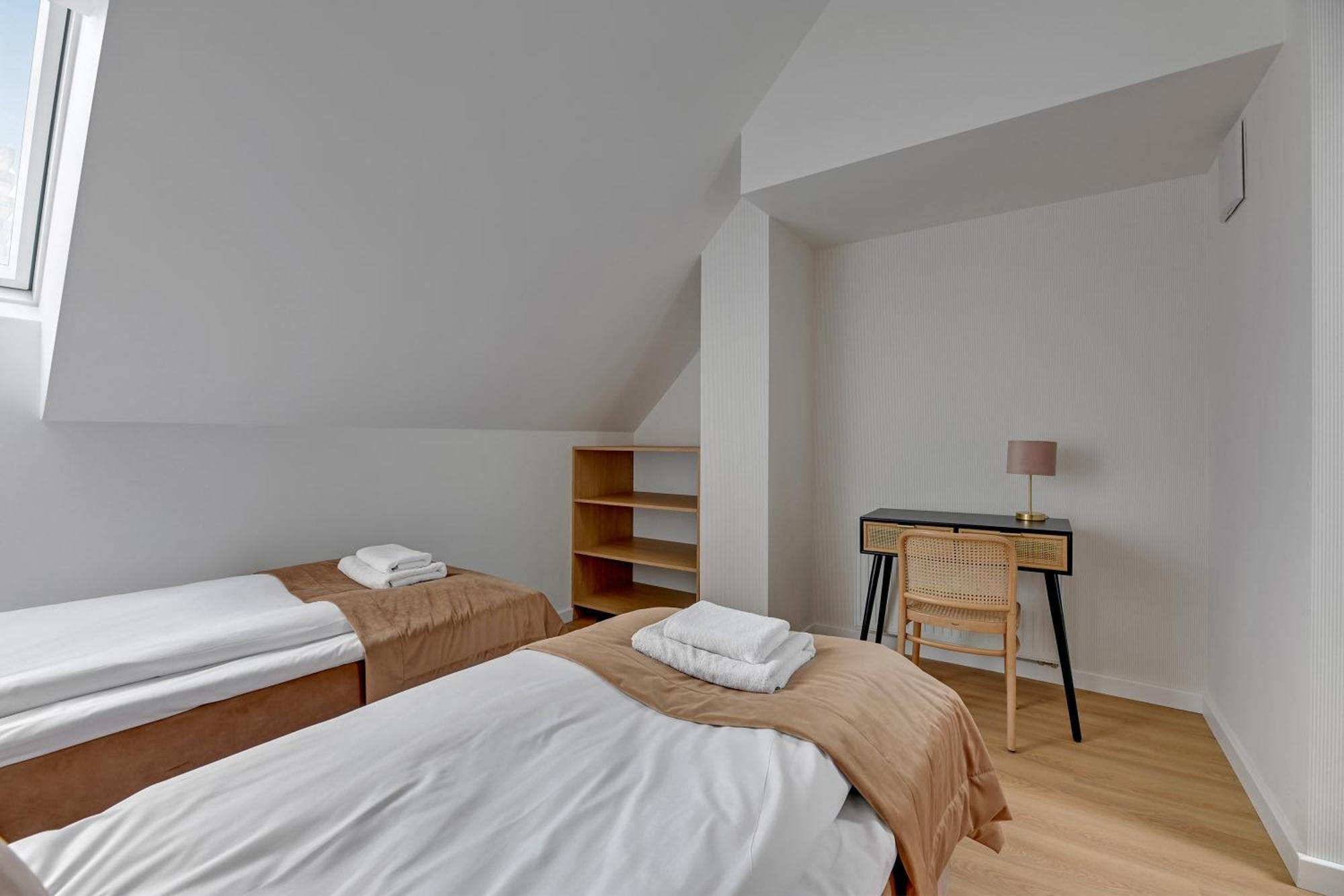 Waterlane Vintage - Fitness & Parking By Downtown Apartments Gdańsk Rum bild
